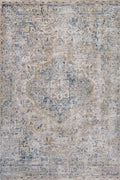 Allen Distressed Blue Transitional Rug product photo