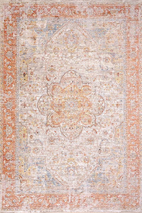 Allen Floral Cream Traditional Rug product photo