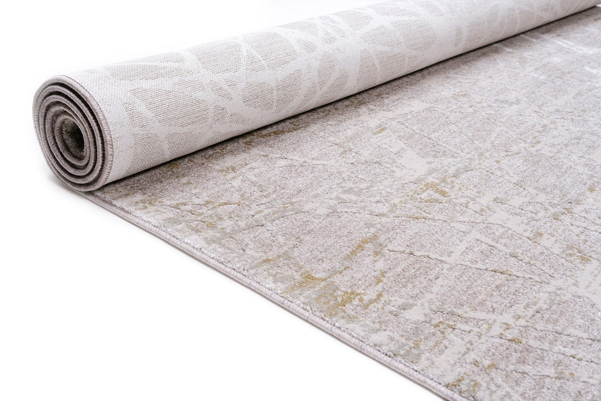 Arwen Lightning Grey Modern Rug – product gallery view 4
