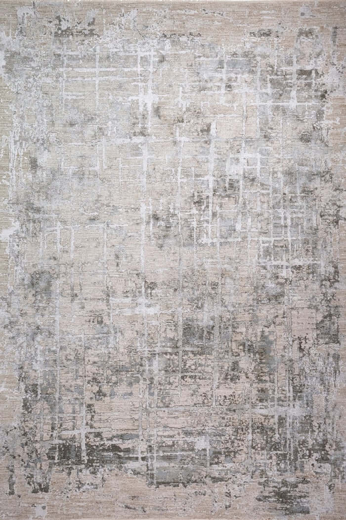 Arwen Lines Beige Modern Rug