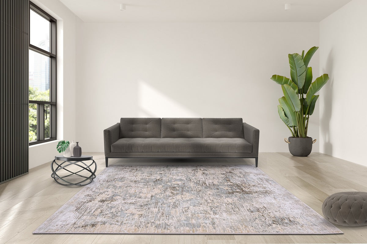 Arwen Multi Beige Modern Rug – product gallery view 2