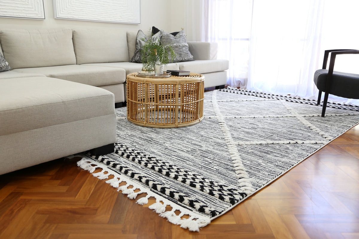 Bilbao Annabelle Anthracite Rug — rug design