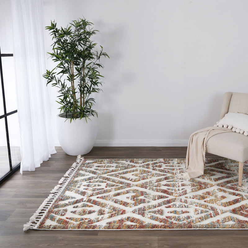 Bilbao Safa Geometric Multi Rug — alternate angle