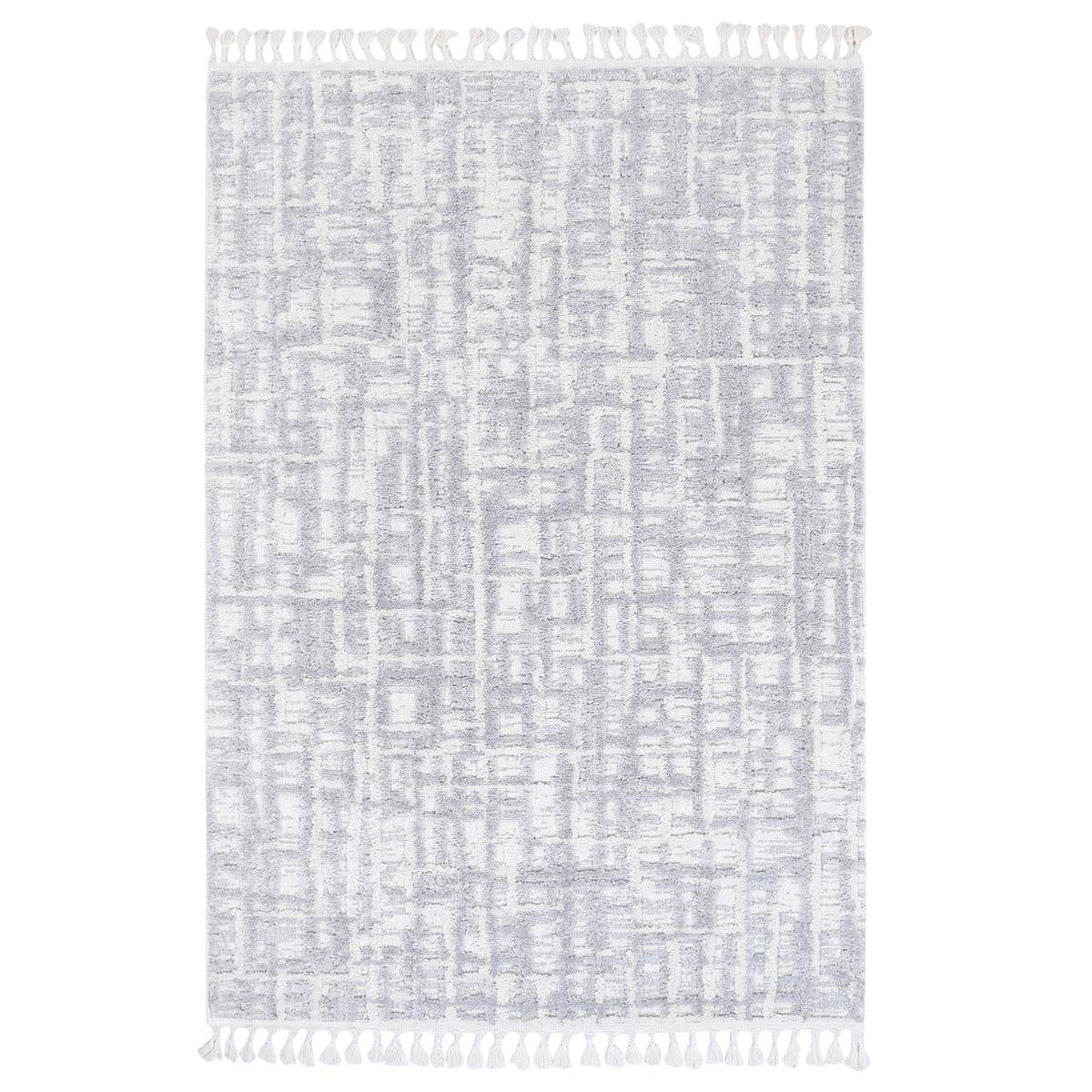 Bilbao Kubra Contemporary Grey Rug — rug design
