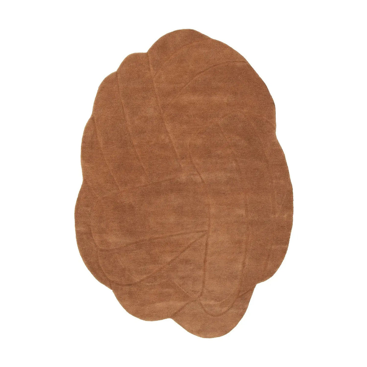Coral Irregular Wool Rug – additional gallery photo 5