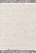 Liege Textured Cream Grey Rug – product gallery photograph 1