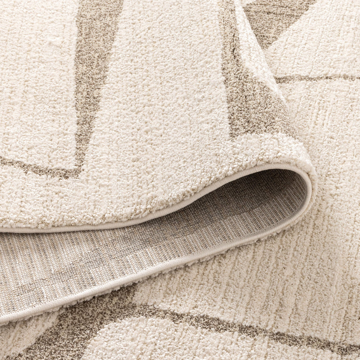 Loki Abstract Beige Rug – rug texture