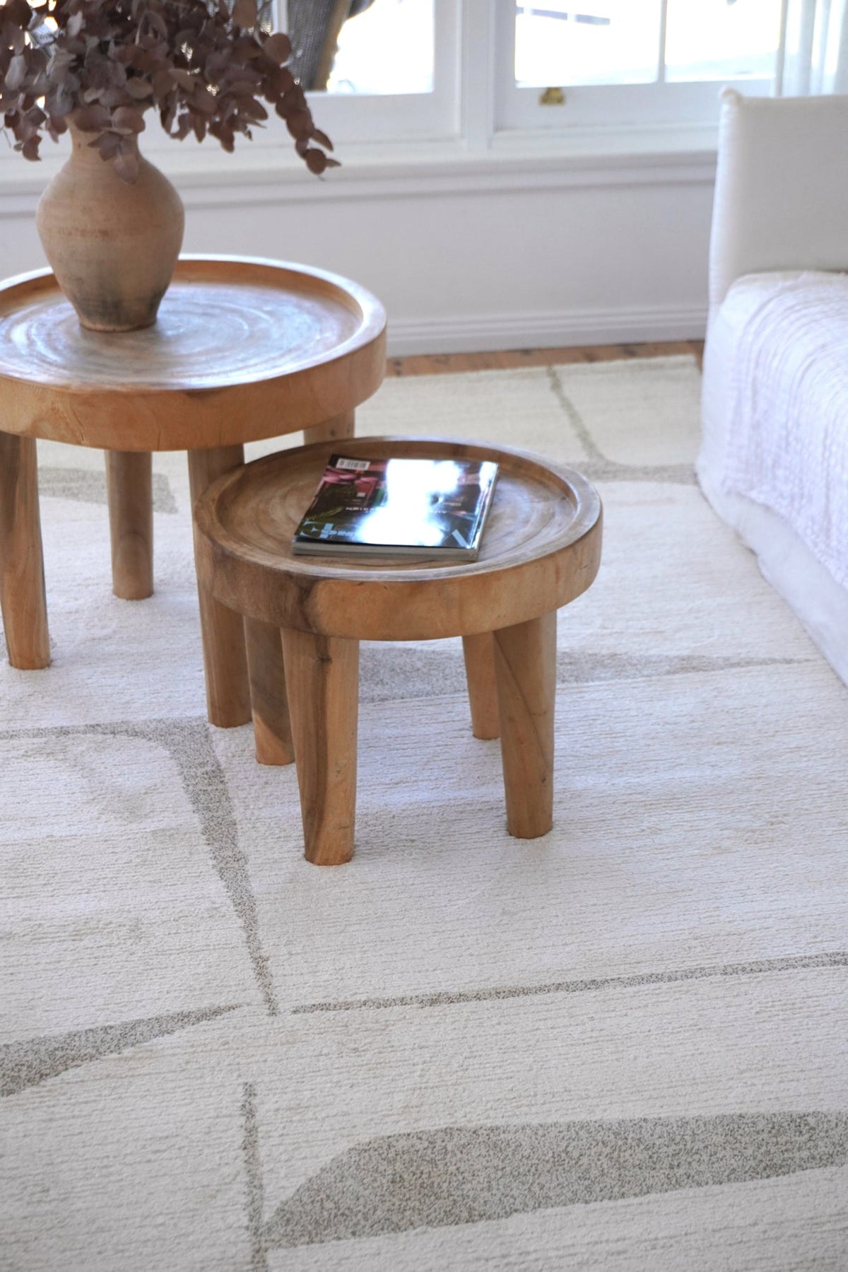 Loki Abstract Beige Rug – additional supplier gallery photograph