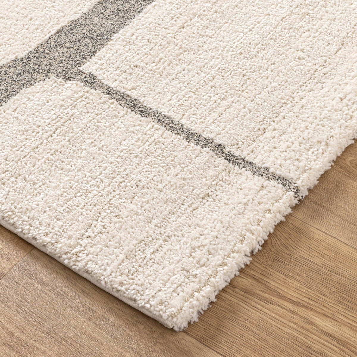 Loki Abstract Grey Rug — product photograph 4
