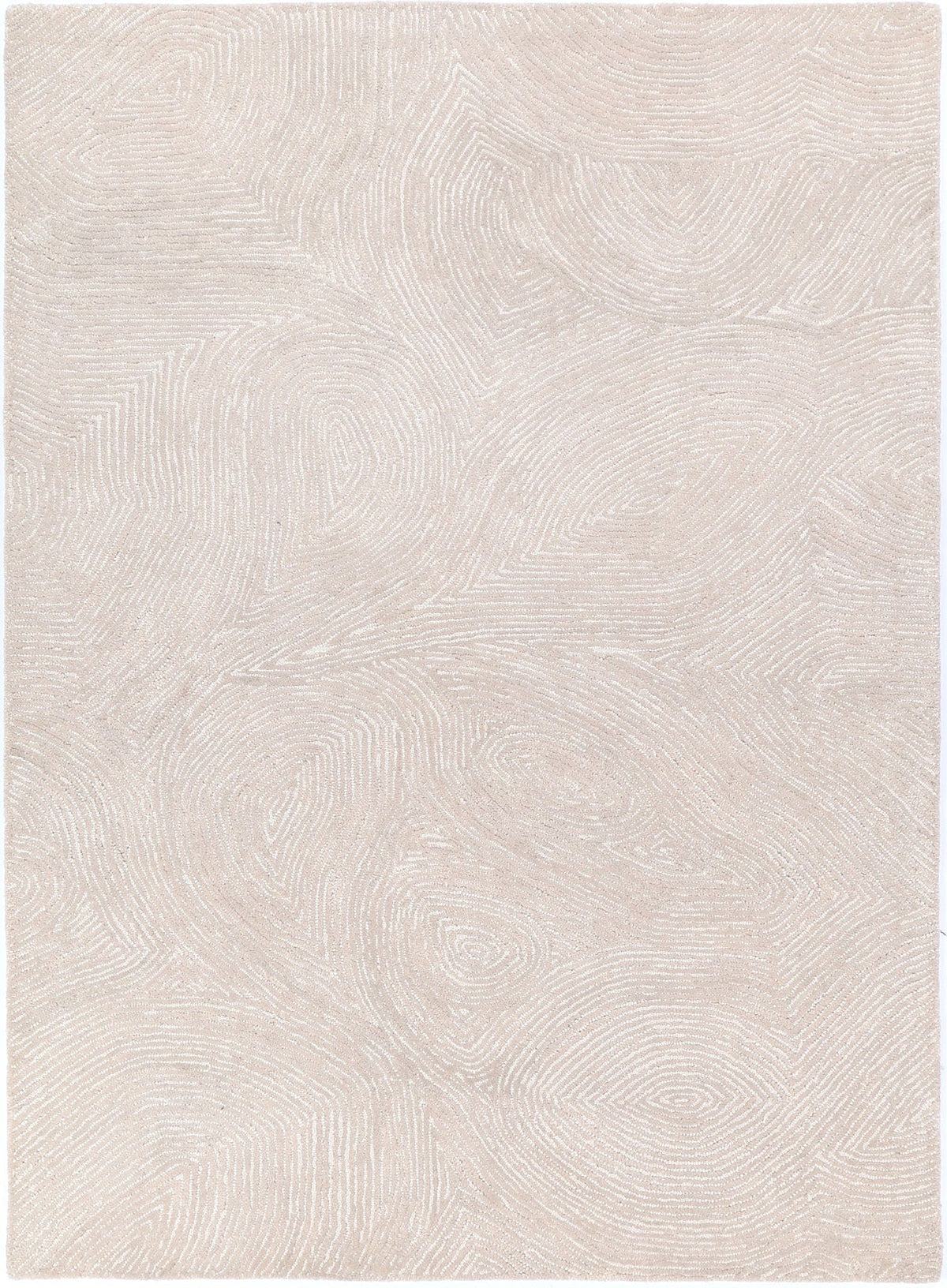 Loran Handtufted Wool Natural Rug — product photograph 1