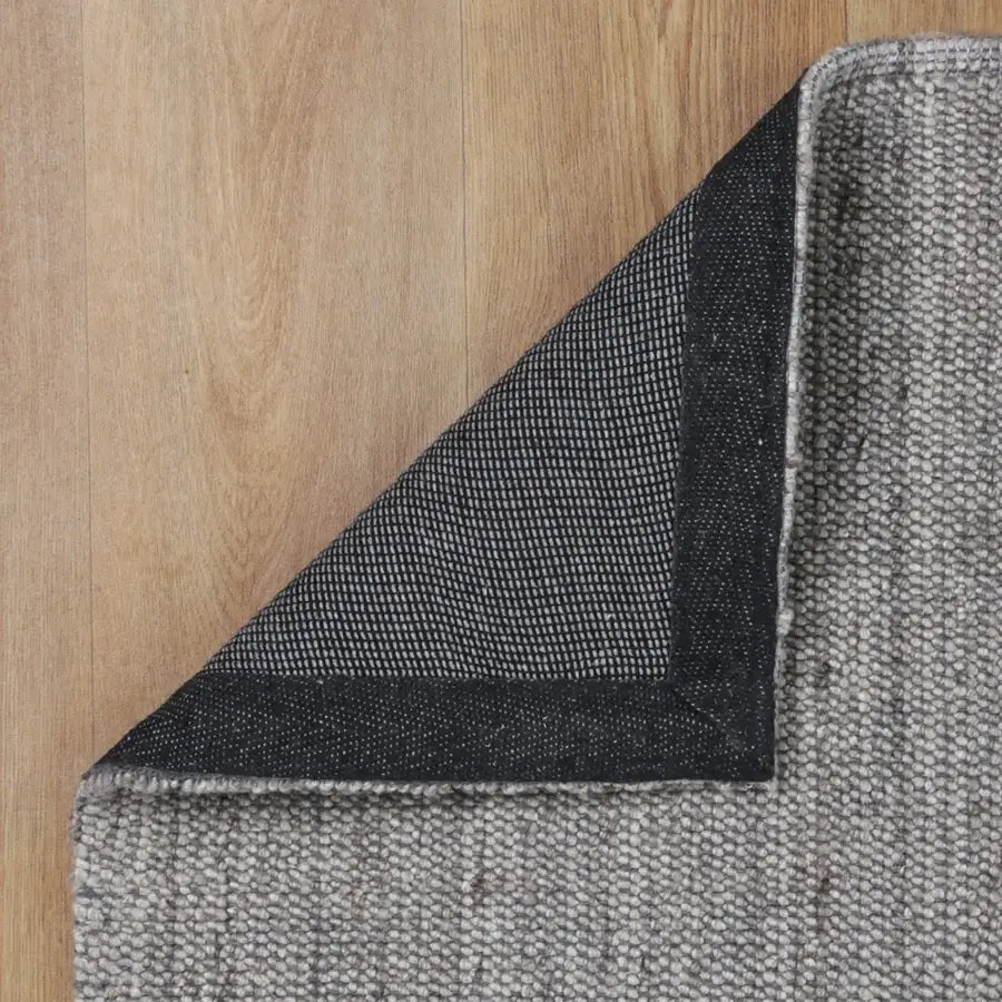 Pebble Brown Wool Rug