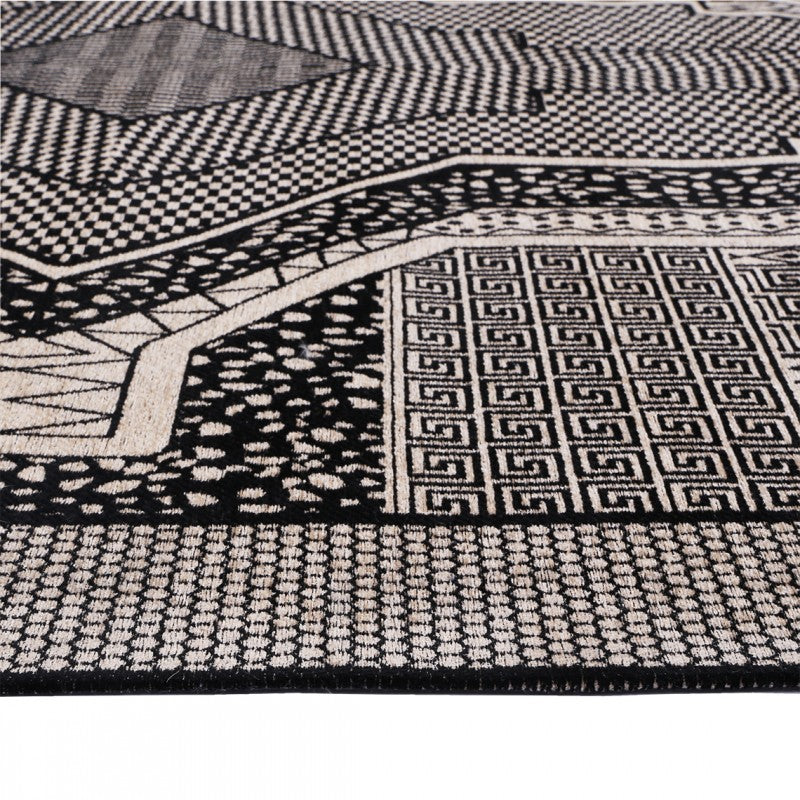Agata Handloomed Rug | Rug texture and styling detail