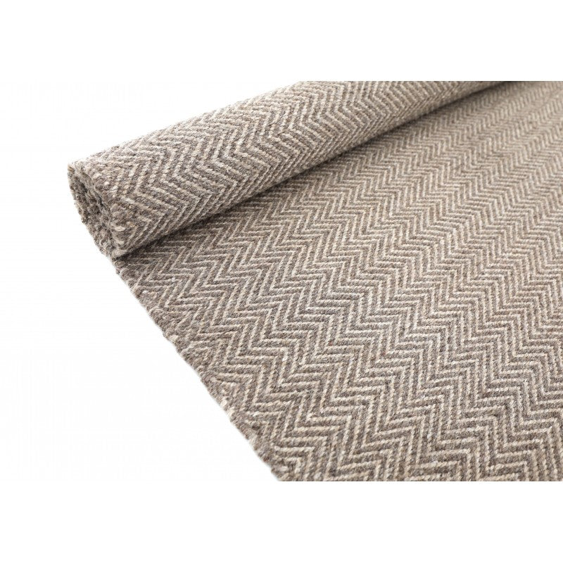 Alfie Flat Weave Rug | Rug texture and styling detail