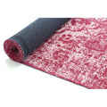 Amora Rug Berry | Rug texture and styling detail