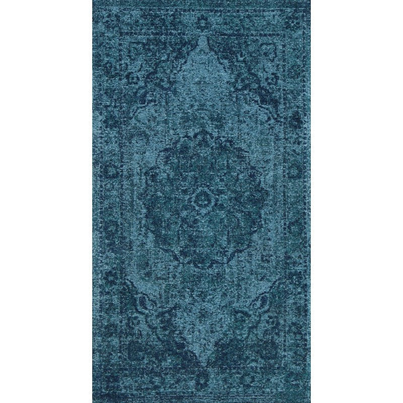 Amora Rug Teal | Rug texture and styling detail