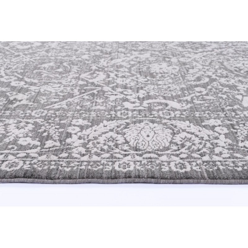 Angelika Rug Beige | Rug texture and styling detail